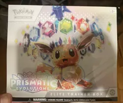 Pokemon TCG – Prismatic Evolutions Elite Trainer Box (ETB) – Factory Sealed - Image 1