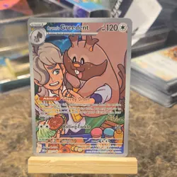 Pokemon Arven's Greedent 205/182 Sv10 Destined Rivals Holo IR Stage 1 120HP - Image 1