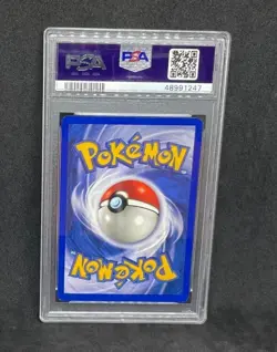 1999 Pokemon Base Set Original Mewtwo 10/102 Holo Foil Rare Vintage PSA 7 NM - Image 2