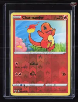 Charmander Vivid Voltage 023/185 Reverse Holo - NM - Image 1