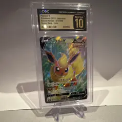 Pokemon TCG Eevee Heroes Flareon V 072/069 Japanese CGC PRISTINE 10 - Image 2