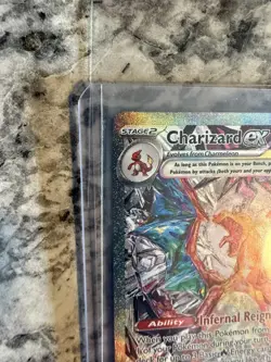 2023 Pokemon SV Obsidian Flames Charizard ex Special Illustration Rare #223/197 - Image 2