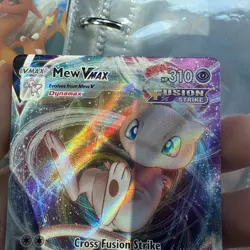 Pokemon TCG Mew VMAX Ultra Rare Holo Swsh08: Fusion Strike 114/264 NM Condition - Image 2