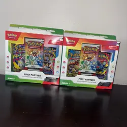 Pokemon First Partner Illustration Collection Sealed Series 1 Lot of (2) Boxes - Image 1