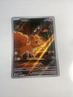 VULPIX 2025 POKEMON MEG EN-MEGA EVOLUTION ILLUSTRATION RARE #138 -L👀K-CLEAN🔥 - Image 4
