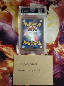 2004 POKEMON JPN ROCKET GANG STRIKES BACK #061 ROCKET'S SCYTHER EX-HOLO PSA 9 - Image 2