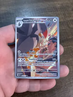 Pokemon Larry's Staraptor 249/217 ASC Full Art Holo 150 HP English - Image 1