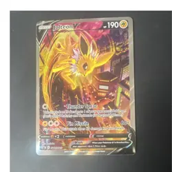Pokemon Jolteon V SWSH183 Sword & Shield Promo Full Art Foil 190 HP English - Image 1