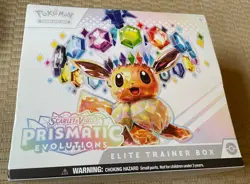 Pokemon Scarlet & Violet | Prismatic Evolutions Elite Trainer Box | ETB | Sealed - Image 1