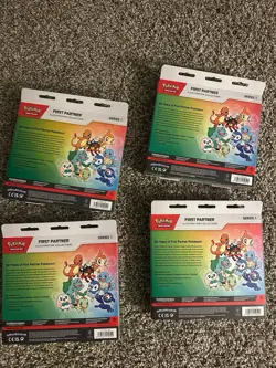 Pokemon First Partner Illustration Collection Series 1 — (4) Sealed Promo Boxes - Image 2