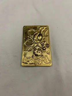 READ /PICS 1999 Pokemon MewTwo Burger King 23K Gold Plated Promo Limited Edition - Image 4