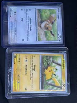 SEALED - 2023 Pokemon TCG ENGLISH Pokemon Together EEVEE & PIKACHU X 1(ONE) pair - Image 1