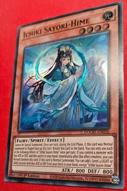 1x Yu-Gi-Oh! Ichiki Sayori-Hime - DOOD-EN030 - Super Rare - 1st Edition - NM - Image 1