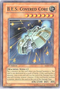 B.E.S. Covered Core Super Rare Shadow of Infinity SOI-EN013 LP - Image 1