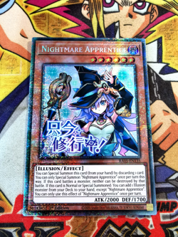Nightmare Apprentice ra05-en135 *VARIANT ART* (NEW) Starlight Rare Yu-Gi-Oh! - Image 1