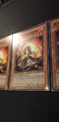 Yu-Gi-Oh! 3x Hiita the Fire Charmer, TLM-EN028/DE028, 1./2.Ed., DE/ENG, NM/NM/EX - Image 3