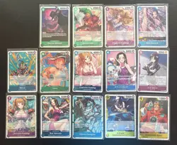 One Piece 14 Card LOT English Mix OP01 - OP14 ALT SEC SR - Image 1