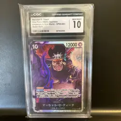 Marshall D Teach One Piece TCG OP09-093 Alternative Art Super Rare Emperors - Image 1