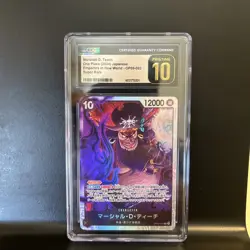 Marshall D Teach One Piece TCG OP09-093 CGC 10 Pristine - Image 1