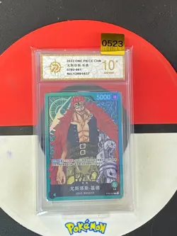 One Piece Card ONE PIECE Card Game Eustace Kid ST02-001 Chinese Grade10 - Image 1