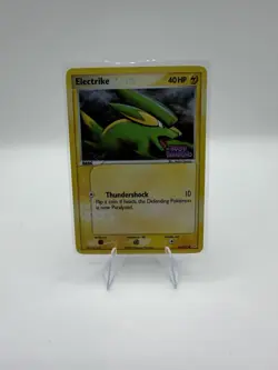 Pokemon TCG Electrike Reverse Holo Card 64/110 EX Holon Phantoms - Image 1