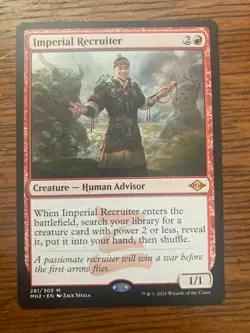 Imperial Recruiter - Modern Horizons 2 - NM - Magic The Gathering MTG - Image 1
