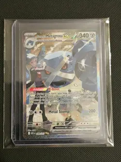 Steven’s Metagross Ex 289/217 Ascended Heroes SIR NM Pokemon Card TCG Pack Fresh - Image 1