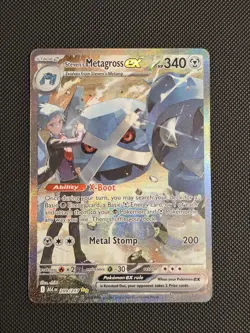 Steven’s Metagross Ex 289/217 Ascended Heroes SIR NM Pokemon Card TCG Pack Fresh - Image 4