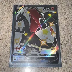 Pokemon Black Charizard v Holo Card 79/73 Champions Path Secret Edition - Image 1