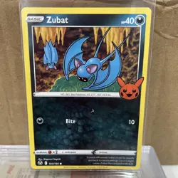 Zubat 103/195 Trick Or Trade Halloween 2023 Stamped Pokemon Card NM - Image 1