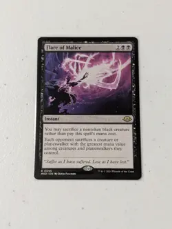 MTG Flare of Malice - Modern Horizons 3 NM - Image 1