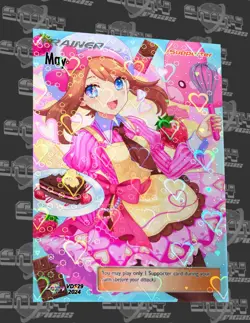 May-shinyoricas-Goddess story custom Waifu Card-Heart finish 2024 - Image 1