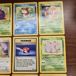 Pokemon Jungle Unlimited Set Card Lot - 44 Cards WOTC 1999 Vintage LP-MP Lot 2 - Image 4