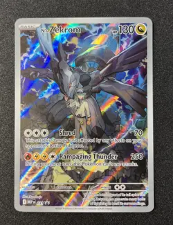Pokemon N's Zekrom MEG Promo 037 2026 Card Ascended Heroes Etb - Image 1