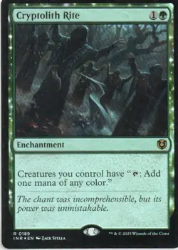 MTG: Innistrad Remastered: Foil Cryptolith Rite: Lightly Played Condition - Image 1