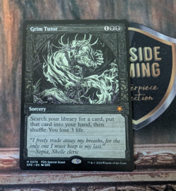 Magic: The Gathering Grim Tutor Sorcery FDN Special Guest Mythic Black 2024 - Image 1