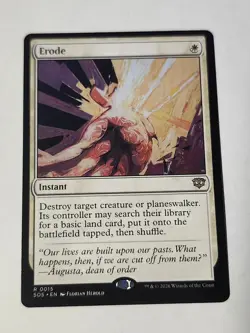 Erode #15- Secrets of Strixhaven Regular NM - Image 1