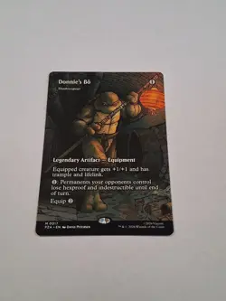 MTG Donnie's Bo - Shadowspear (Borderless) Teenage Mutant Ninja Turtles - Image 1