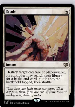 Erode Secrets of Strixhaven Regular NM R 0015 - Image 1