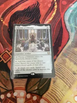 [1x] Throne of Eldraine Near Mint, English Wilds of Eldraine Commander MTG Magic - Image 1