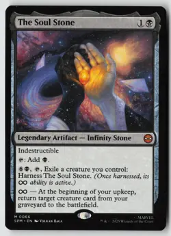 The Soul Stone 66 Mythic Marvel's Spider-Man Magic: The Gathering Near Mint - Image 1