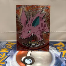 2000 Topps Chrome Pokemon ~ NIDORINO ~ # 33 ~ T.V. Animation Card Series 1 - Image 1