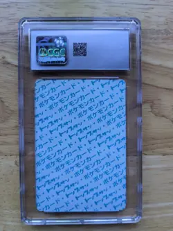 Vulpix - 1997 Pokemon Japanese Topsun 1st Print - Blue Back - Graded - CGC 9 - Image 3