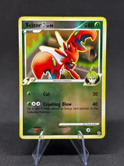 Scizor Reverse Holo 48/111 LP Rising Rivals Pokemon Card - Image 1