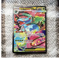 Pokemon Mega Venusaur EX Full Art Holo Evolutions 380 HP 240 177/132 - Image 1