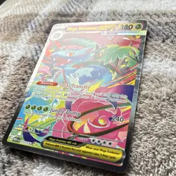 Pokemon Mega Venusaur EX Full Art Holo Evolutions 380 HP 240 177/132 - Image 3