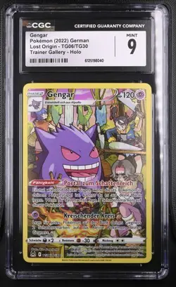 Pokemon - Gengar TG06/TG30 Verlorener Ursprung Deutsch PSA CGC 9 - Image 1