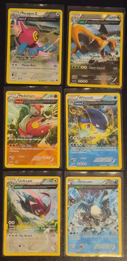 Vintage XY bundle Pokemon cards x6 - Image 1
