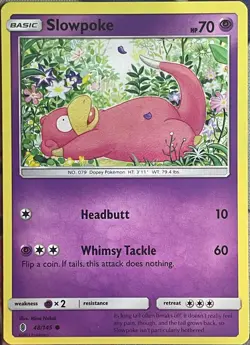 Slowpoke - 48/145 - Guardians Rising Pokemon 2017 - Image 1
