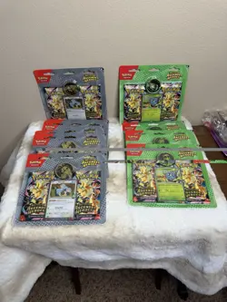 Pokemon TCG Ascended Hero’s 2 Pk Blister Packs 6 Larry and 4 Erika Lot New - Image 1